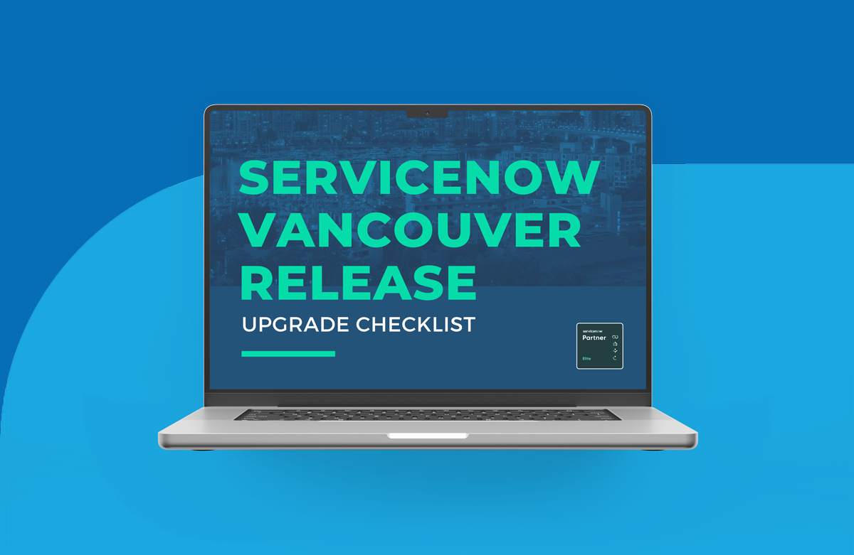 new in vancouver servicenow